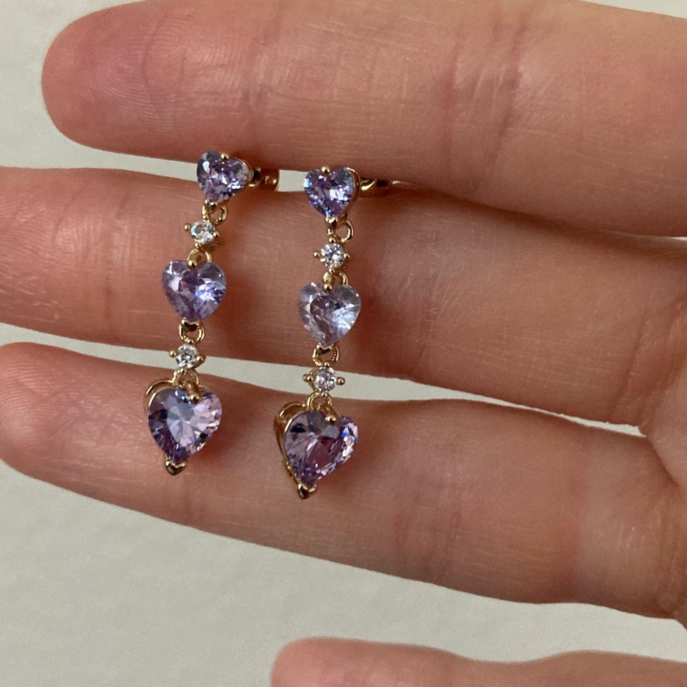New Vanessa Mooney the bewitched earrings Purple - Picture 12 of 13